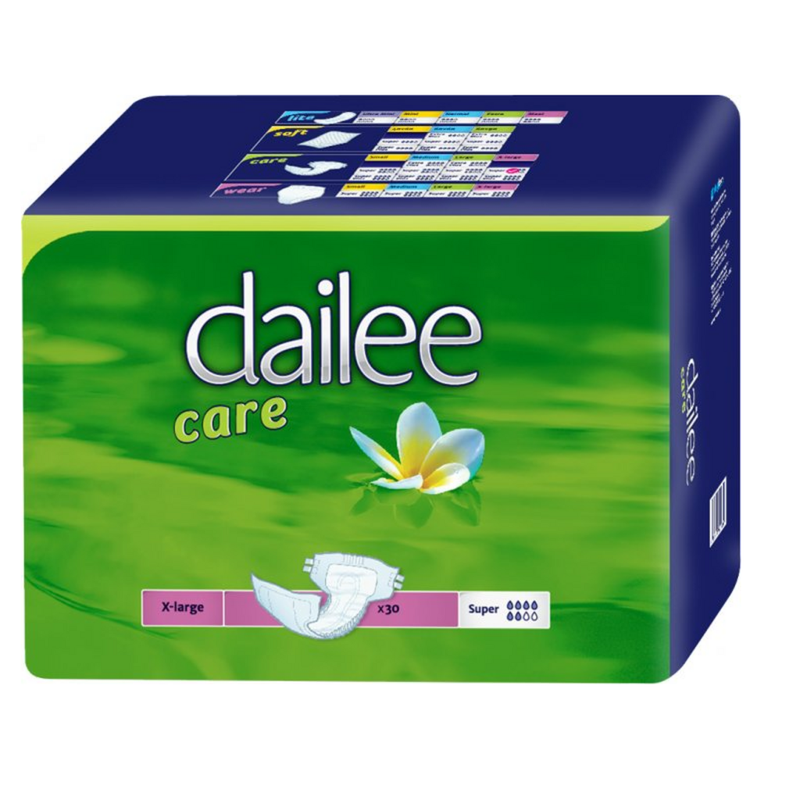 Dailee Care Підгузники д/дорослих дихаючі Super Extra Large 30шт